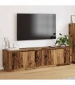 vidaXL TV Cabinet 180 x 38 x 49 cm Old Wood Engineered Wood