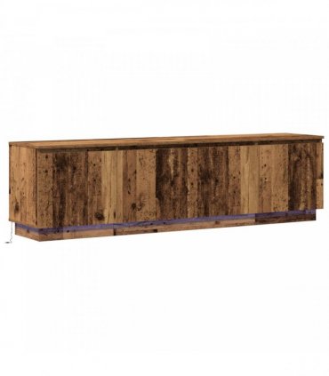 vidaXL TV Cabinet 180 x 38 x 49 cm Old Wood Engineered Wood