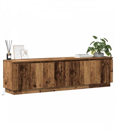 vidaXL TV Cabinet 180 x 38 x 49 cm Old Wood Engineered Wood
