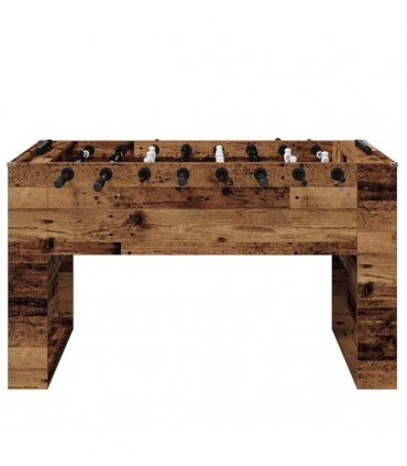 vidaXL Foosball Table Old Wood 146.5 x 74 x 85 cm Engineered Wood