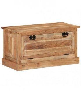 vidaXL Shoe Storage Bench 85x40x45 cm Solid Acacia Wood