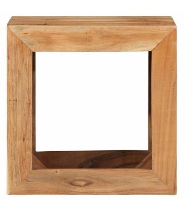 vidaXL Stool 40x30x40 cm Solid Wood Acacia