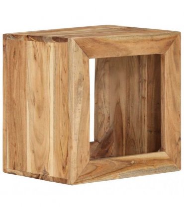 vidaXL Stool 40x30x40 cm Solid Wood Acacia