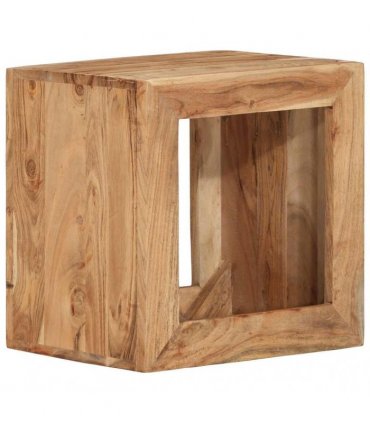 vidaXL Stool 40x30x40 cm Solid Wood Acacia