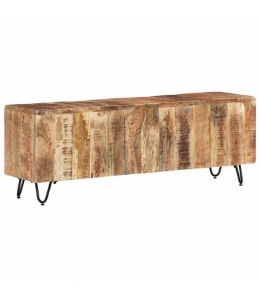 vidaXL TV Cabinet 110x30x40 cm Solid Wood Mango