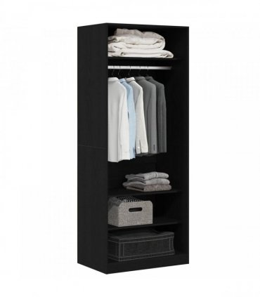 vidaXL Wardrobe Artisan Oak 80 x 50 x 200 cm Engineered Wood