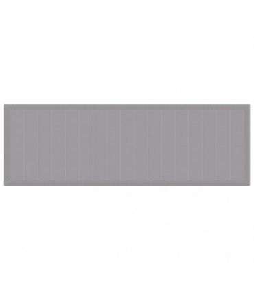 vidaXL Garden Dining Set 11 pcs Light grey Rattan and Aluminium