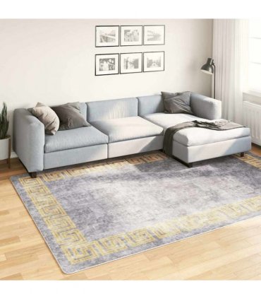 vidaXL Rug Washable 190x300 cm Grey
