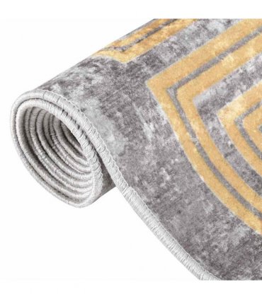 vidaXL Rug Washable 190x300 cm Grey