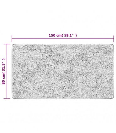 vidaXL Rug Washable 80x150 cm Multicolour Anti Slip