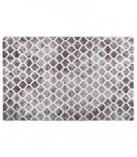 vidaXL Rug Washable 160x230 cm Grey and White