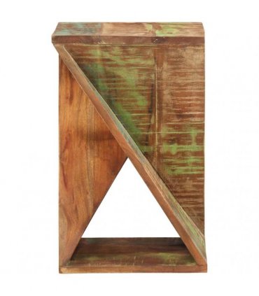 vidaXL Side Table 35x35x55 cm Solid Wood Reclaimed