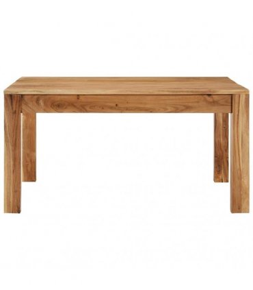 vidaXL Coffee Table 80x80x40 cm Solid Acacia Wood