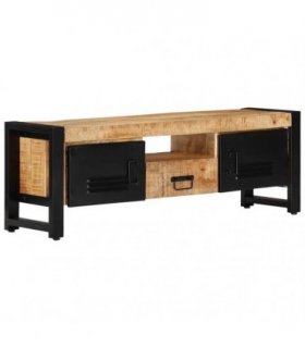 vidaXL TV Cabinet 120x30x40 cm Solid Wood Mango