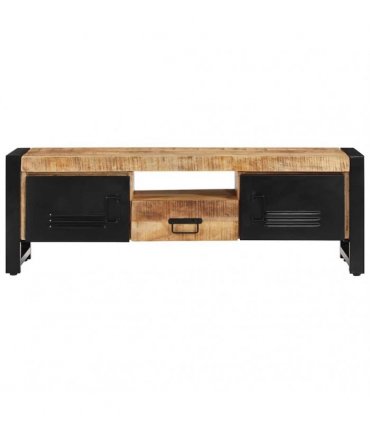 vidaXL TV Cabinet 120x30x40 cm Solid Wood Mango