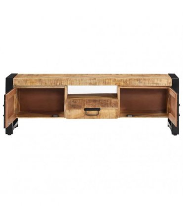 vidaXL TV Cabinet 120x30x40 cm Solid Wood Mango