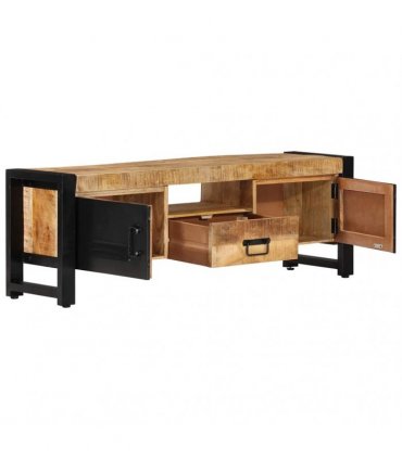 vidaXL TV Cabinet 120x30x40 cm Solid Wood Mango