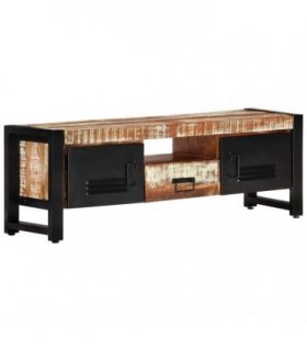 vidaXL TV Cabinet 120x30x40 cm Solid Wood Reclaimed