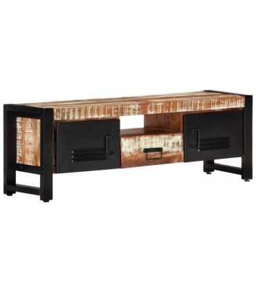 vidaXL TV Cabinet 120x30x40 cm Solid Wood Reclaimed