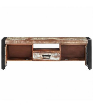 vidaXL TV Cabinet 120x30x40 cm Solid Wood Reclaimed