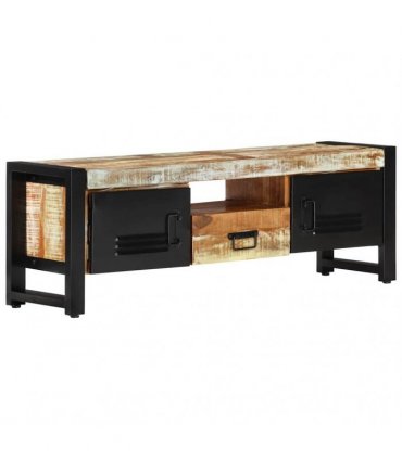 vidaXL TV Cabinet 120x30x40 cm Solid Wood Reclaimed