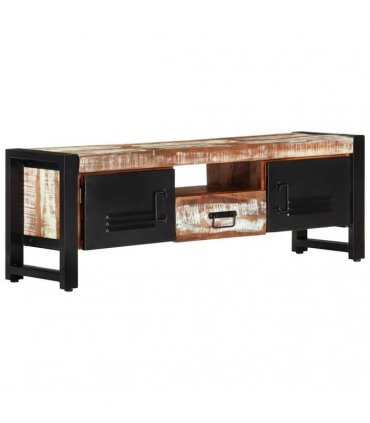 vidaXL TV Cabinet 120x30x40 cm Solid Wood Reclaimed