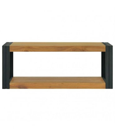 vidaXL Wall-mounted Bathroom Cabinet 90x45x35 cm Solid Wood Teak