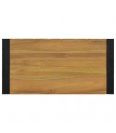 vidaXL Wall-mounted Bathroom Cabinet 90x45x35 cm Solid Wood Teak