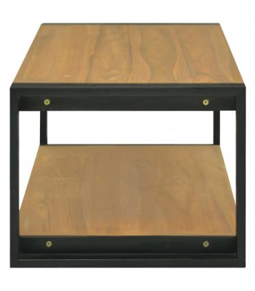 vidaXL Wall-mounted Bathroom Cabinet 110x45x35 cm Solid Wood Teak