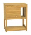 vidaXL Bathroom Cabinet 60x40x75 cm Solid Wood Teak
