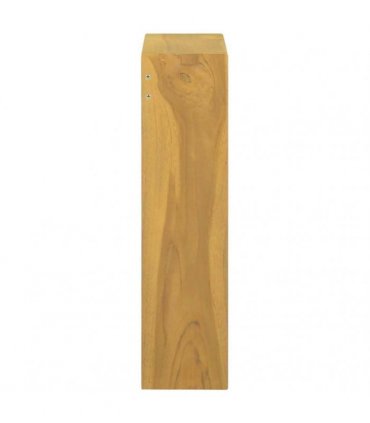 vidaXL Mirror Cabinet 30x10x40 cm Solid Wood Teak