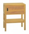 vidaXL Bathroom Cabinet 60x40x75 cm Solid Wood Teak