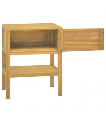 vidaXL Bathroom Cabinet 60x40x75 cm Solid Wood Teak