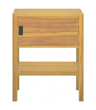 vidaXL Bathroom Cabinet 60x40x75 cm Solid Wood Teak