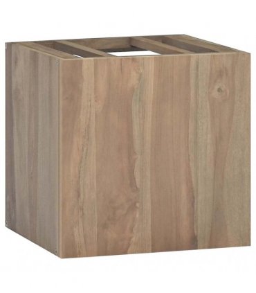 vidaXL Wall-mounted Bathroom Cabinet 46x25,5x40 cm Solid Wood Teak