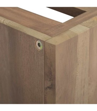 vidaXL Wall-mounted Bathroom Cabinet 46x25,5x40 cm Solid Wood Teak