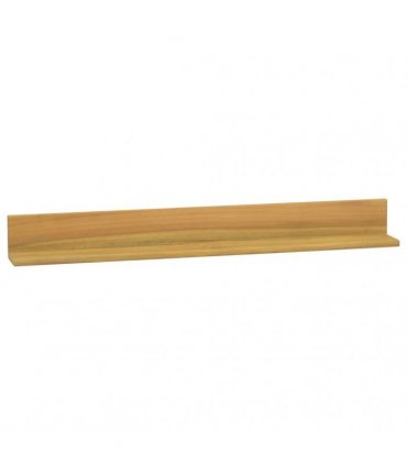 vidaXL Wall Shelves 2 pcs 90x10x10 cm Solid Wood Teak