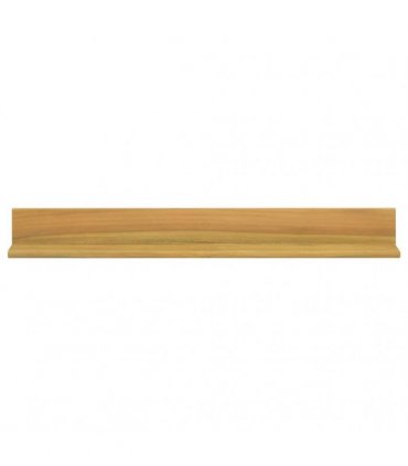 vidaXL Wall Shelves 2 pcs 90x10x10 cm Solid Wood Teak