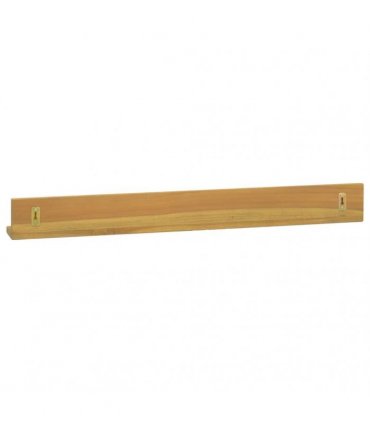 vidaXL Wall Shelves 2 pcs 90x10x10 cm Solid Wood Teak