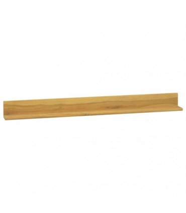vidaXL Wall Shelves 2 pcs 110x10x10 cm Solid Wood Teak
