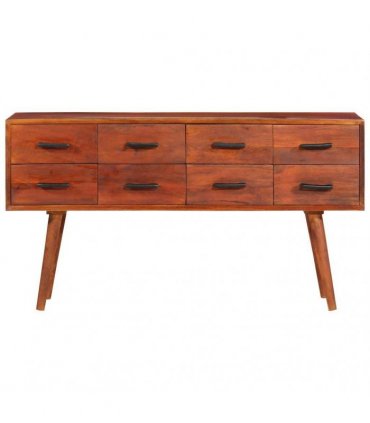 vidaXL Sideboard 110x30x59 cm Solid Wood Mango