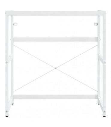vidaXL Bathroom Washbasin Frame White 79x38x83 cm Iron