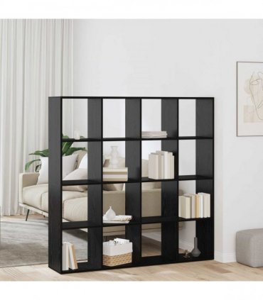 vidaXL Book Cabinet 16-Tier 137.5 x 29 x 137.5 cm Engineered Wood