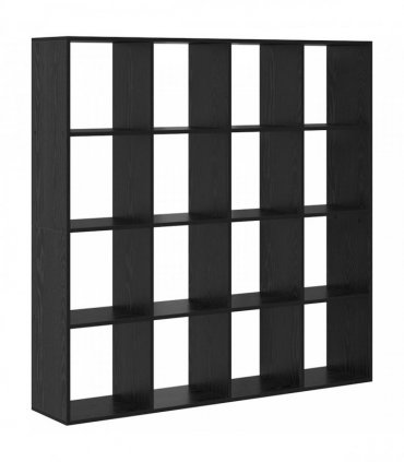 vidaXL Book Cabinet 16-Tier 137.5 x 29 x 137.5 cm Engineered Wood