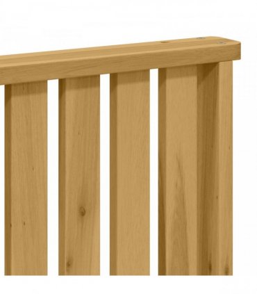 vidaXL Outdoor Sofa Set 3 pcs 3-Seaters White Solid Acacia Wood