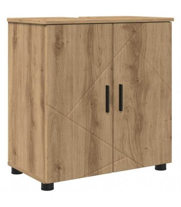 vidaXL Bathroom Furniture Set 2 pcs Artisan Oak 61 x 35 x 64 cm