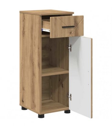 vidaXL Bathroom Furniture Set 3 pcs Artisan Oak 61 x 35 x 64 cm