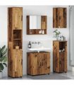 vidaXL Bathroom Furniture Set 5 pcs Old Wood 61 x 35 x 64 cm