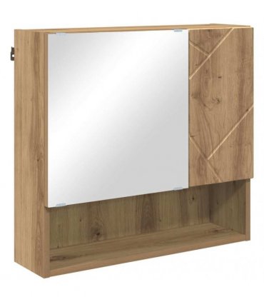 vidaXL Bathroom Furniture Set 5 pcs Artisan Oak 61 x 35 x 64 cm