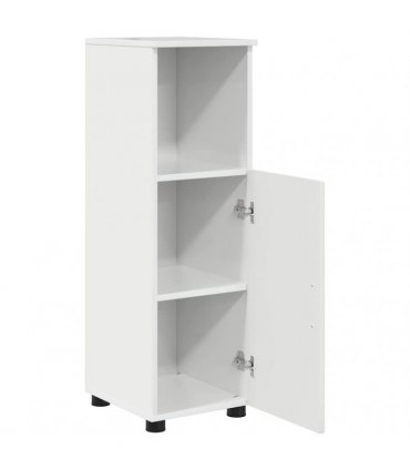 vidaXL Bathroom Furniture Set 3 pcs High Gloss White